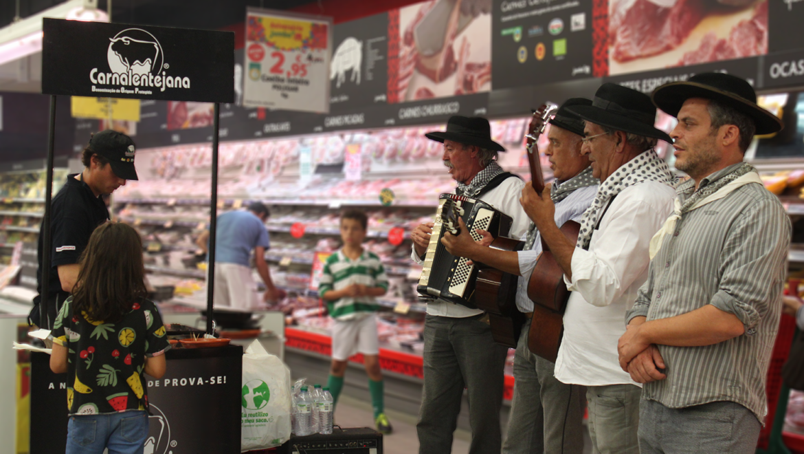 Carnalentejana e Cante Alentejano nas lojas Jumbo